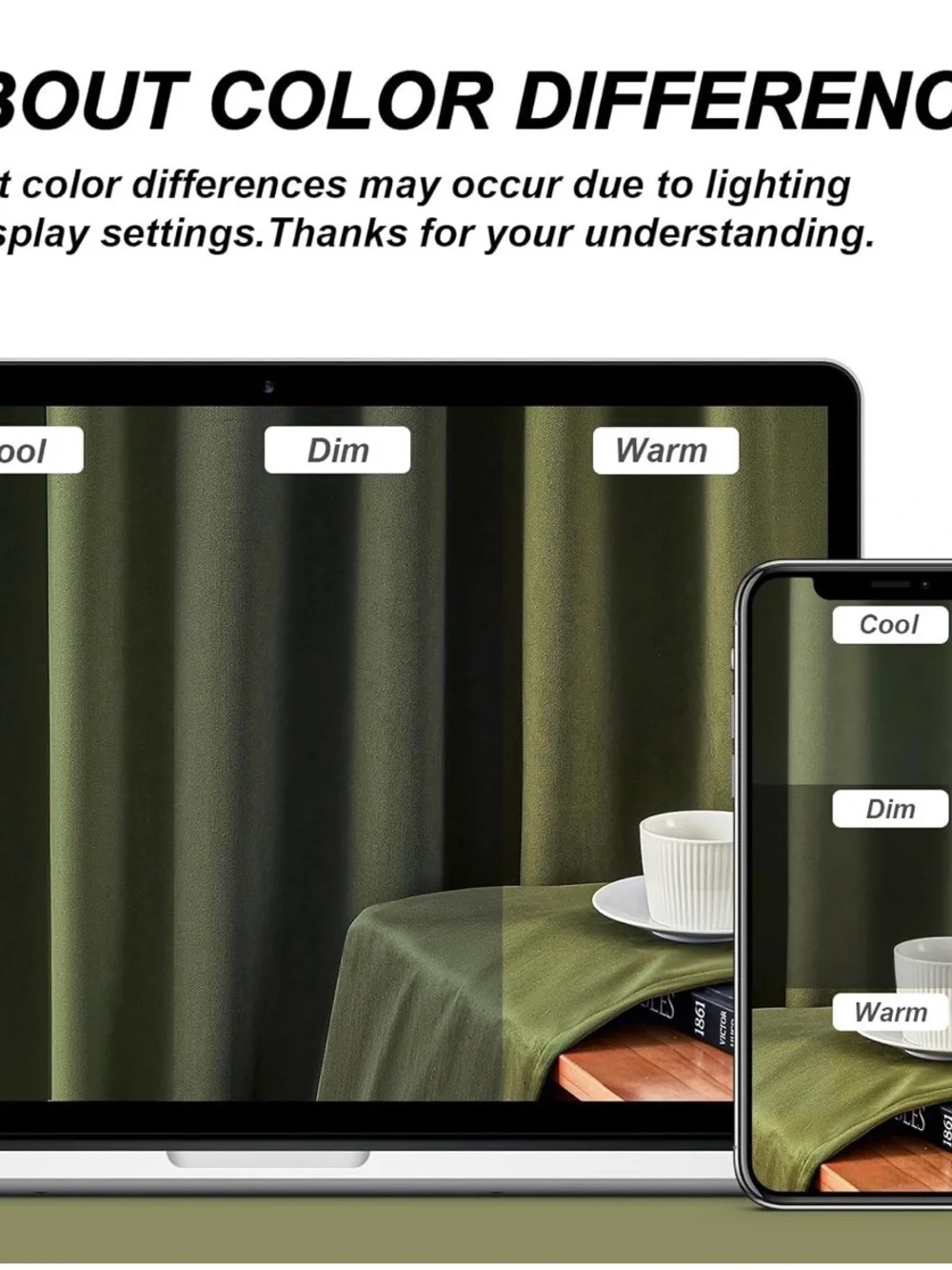 Olive Green Velvet Pinch Pleat Curtain Panel